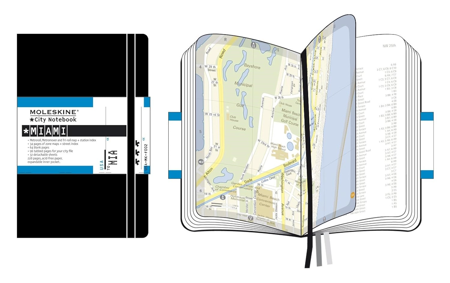 Een City Notebook MIAMI ** zonder recht van retour ** koop je bij Moleskine.nl